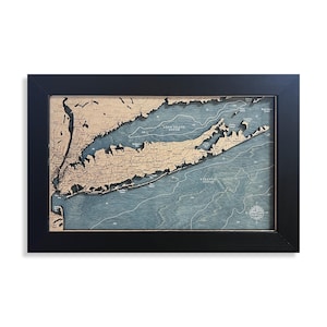 Long Island Map, Long Island Sound, Custom Wood Map, Wood Sign, Beach Sign, Beach Gift, Beach House Decor, Custom Beach Sign, Beach Decor