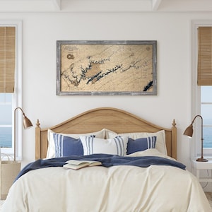 Norris Lake - Custom Wood Map  - 3D Wall Art - Contour Map - Lake House Decor - Lake Map - Depth Map - House Gift - Lake House - Lake Art