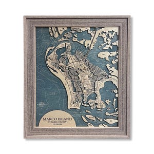 Mappa di Marco Island, Mappa di Marco, Mappa di Napoli, Marco Island, Regalo di Marco Island, Mappa dei contorni, Decorazione per case sulla spiaggia, Mappa dell'isola, Mappa personalizzata