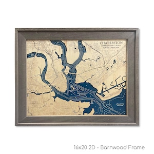 Charleston Map, South Carolina Map, Custom Wood Map, Charleston SC Map, 3D Wood Map, 3D Tampa Bay Map, Beach House Decor, SC Coast Map