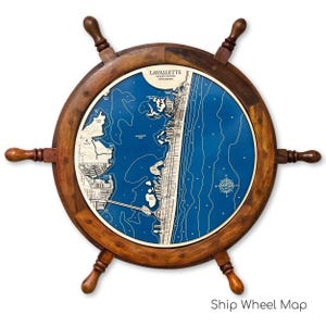 Lavallette Map, Lavallette NJ Map, New Jersey Map, Jersey Map, Custom Wood Map, Beach Decor, Custom Beach Sign, Beach House Decor
