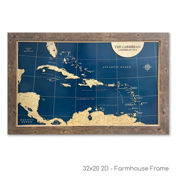 Caribbean Sea World Map Il 570xN.3998246060 Rc52