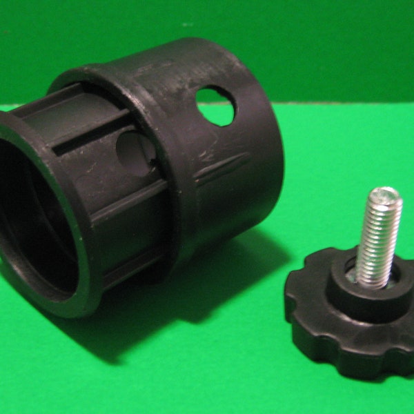 Parasol Base Stand Hole Ring Plug Cover 2pcs Rings Insert Set Plug for Umbrella Pole 1.5/1.9 inch & Knob Screw