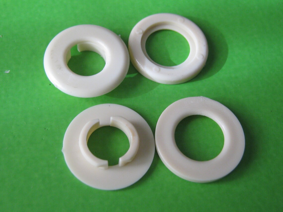 Plastic Snap Eyelets Grommets Cream 10mm with Washers Etsy