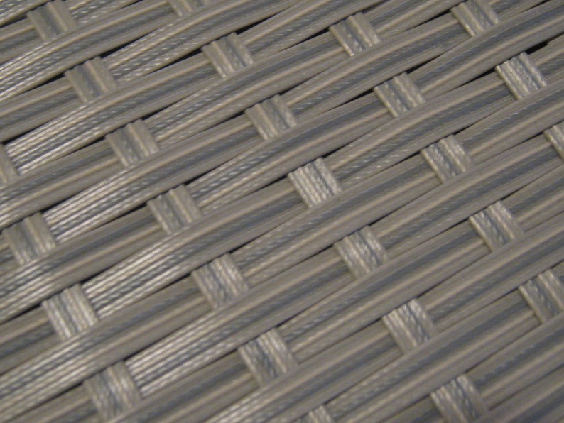 2.5 Foot BRAID MIX GREY Synthetic Rattan Weaving Material Etsy