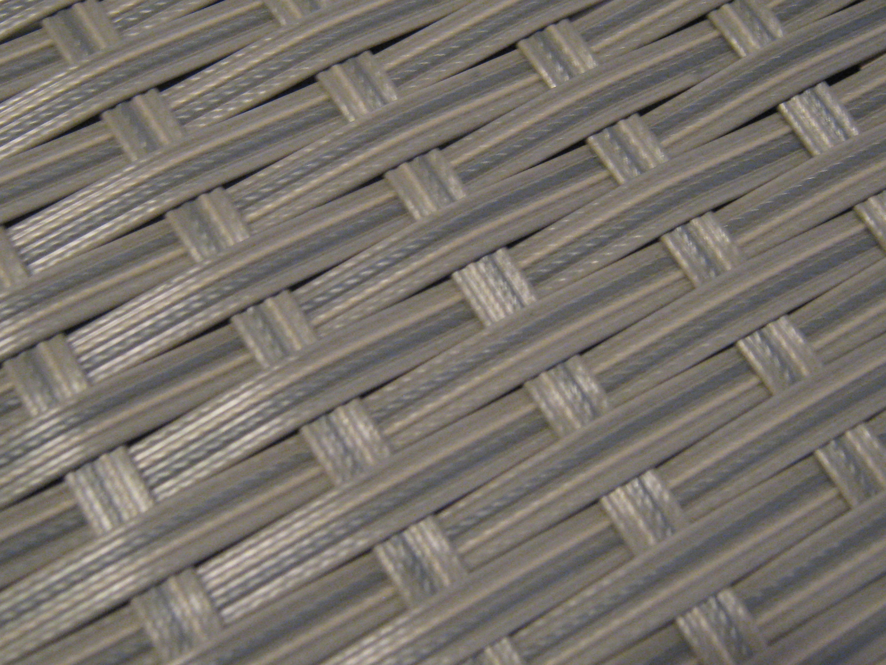 2.5 Foot BRAID MIX GREY synthetic rattan weaving material Etsy