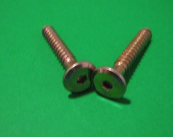 45mm Flat Head Hex Drive Wood Connector Furniture Screws Steel for Wood, Timber, Beds, Cots, Cabinets