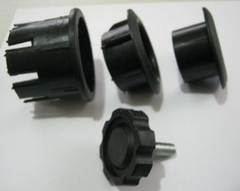 Umbrella Base Replacement Tube Insert Set 3 Rings fit Umbrella Pole 1.40''-1.50'' & 1.90'' with M8 Post-Screw