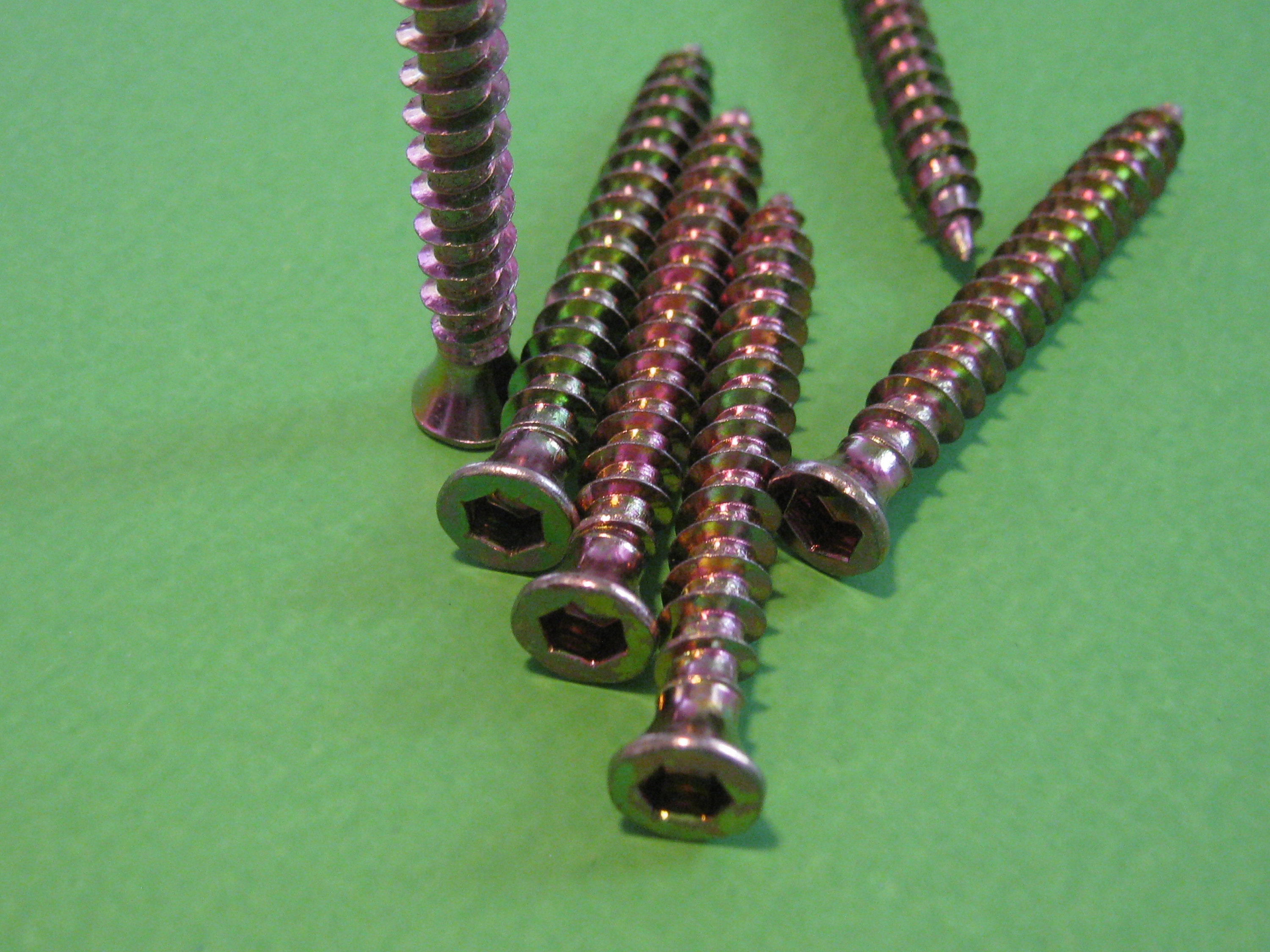 40mm Wood Connector Hex Drive Steel Screws Fixing Timber Etsy