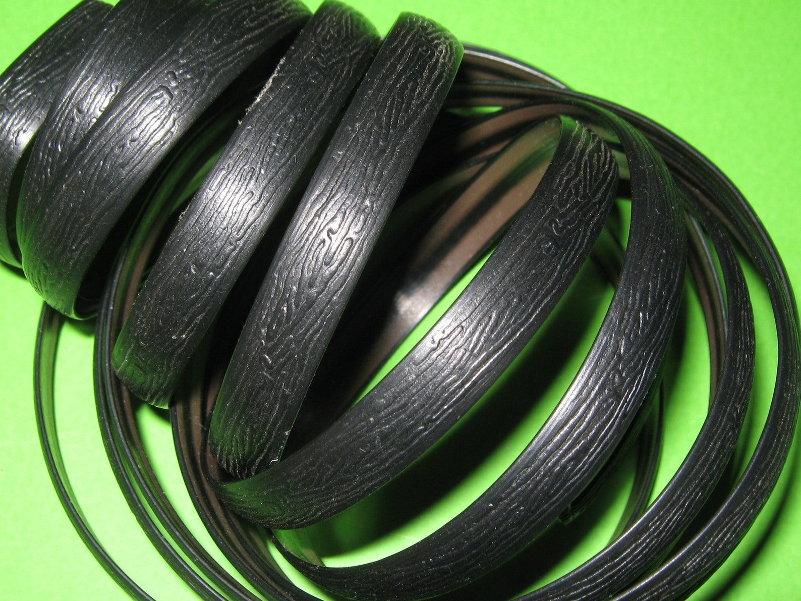 1meter 3.3ft Rattan Flat Strip BLACK repair synthetic Wicker Etsy