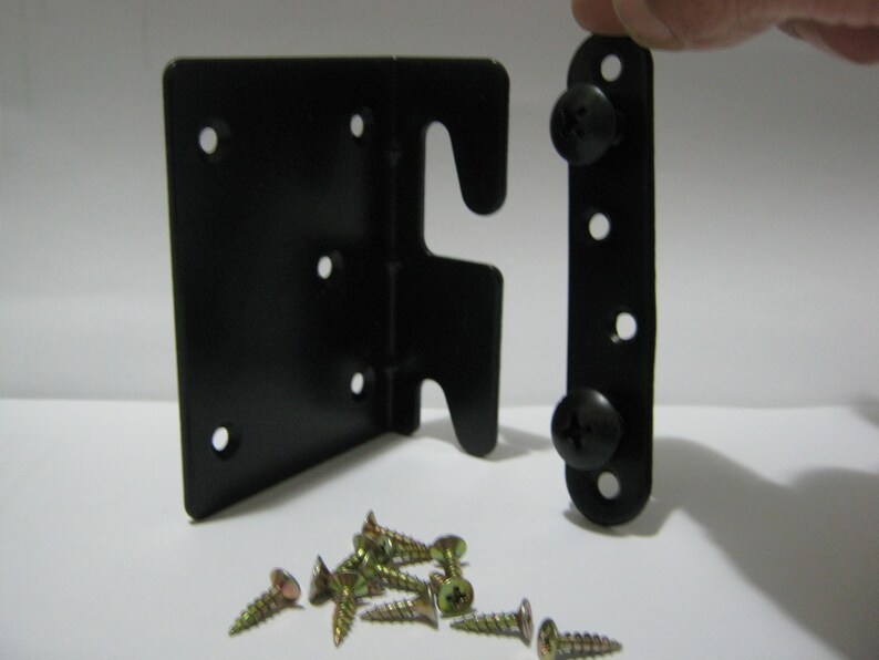 Bed Connector Heavy Duty Metal Corner Fitting Bracket Hook Etsy