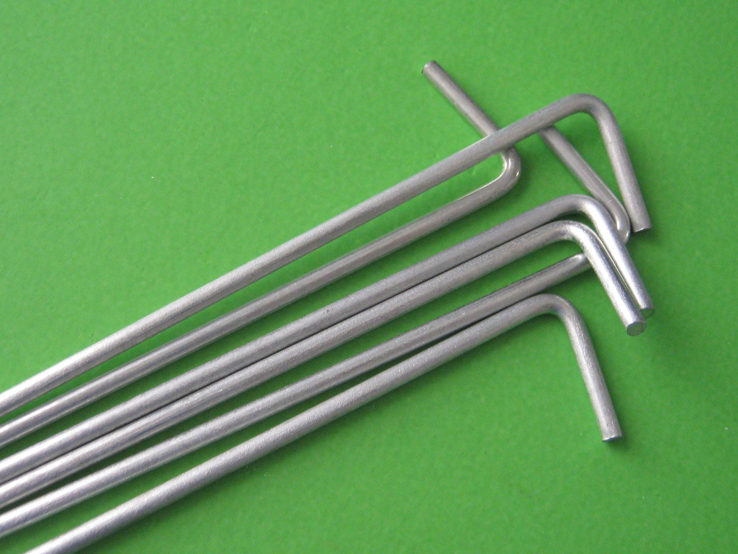 Tent Metal Pegs Galvanised Outdoor Gazebo Camping Ground Steel Etsy