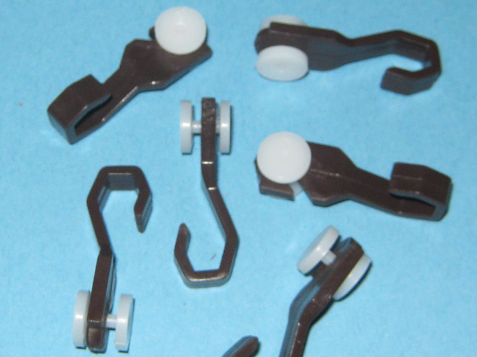 25pcs Replacement Railed Slide Hooks for Gazebo Curtains or Etsy
