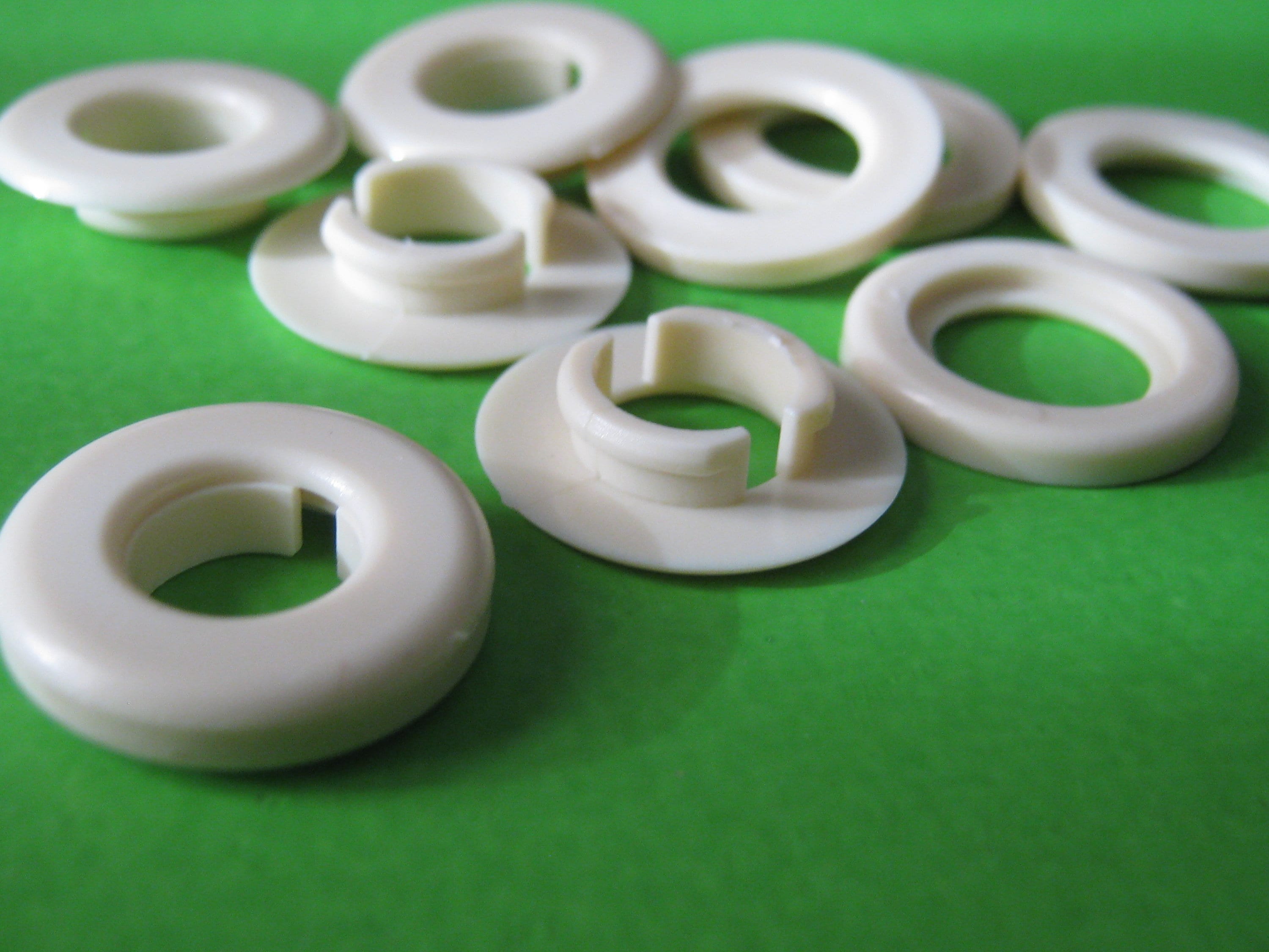 Plastic Snap Eyelets Grommets Cream 10mm with Washers Etsy