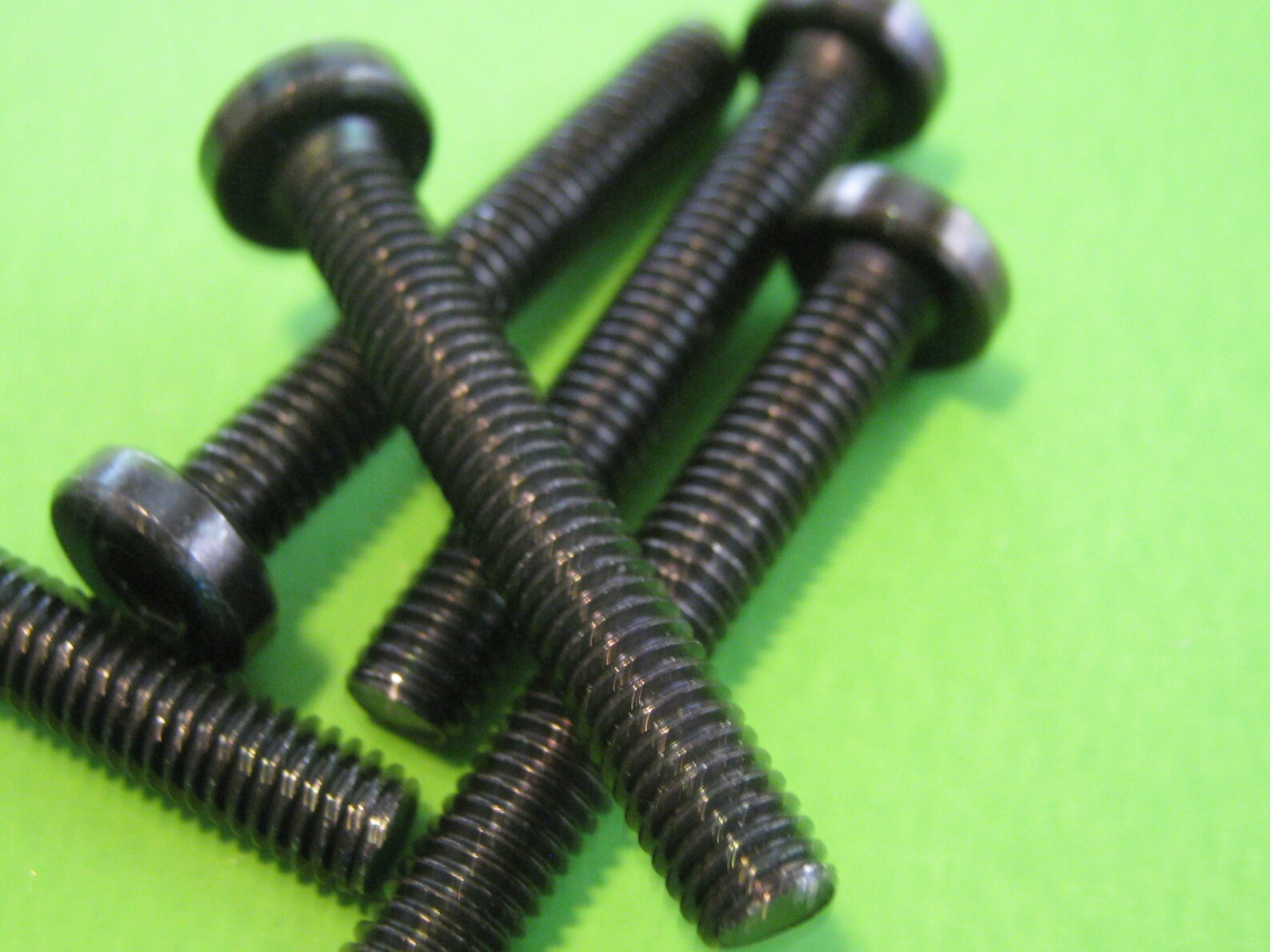 Flat Head Hex Drive BLACK Bolts M6x40mm for indoor and outdoor Etsy