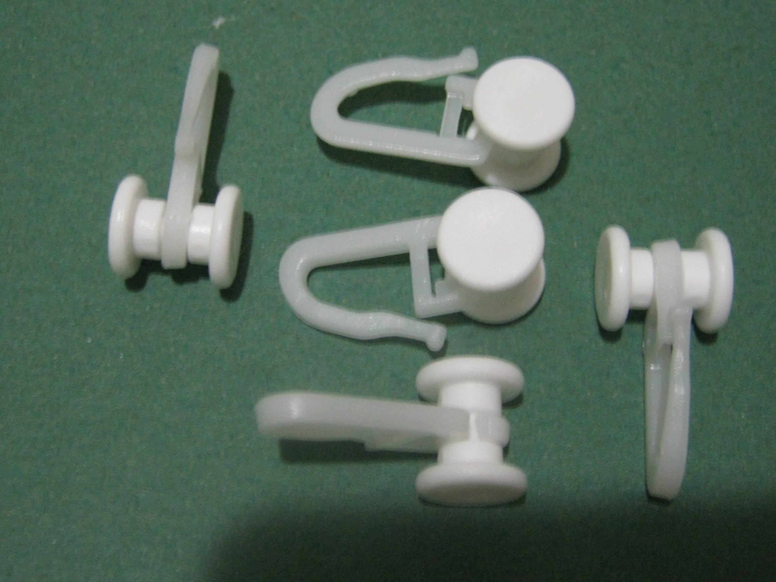 Nylon Wheel Indoor/Outdoor Curtain Slide Hook Hangers Etsy