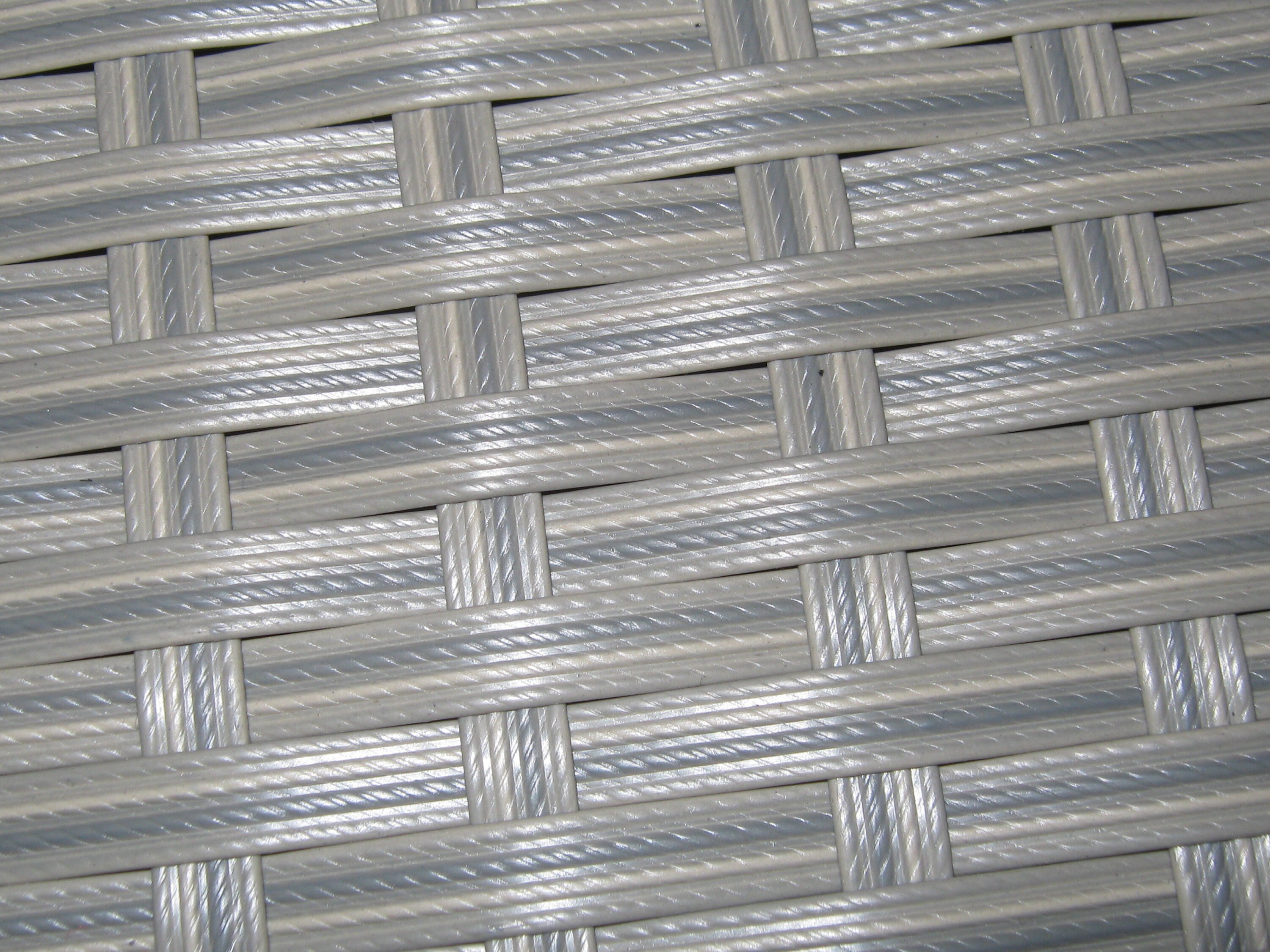 2.5 Foot BRAID MIX GREY synthetic rattan weaving material Etsy