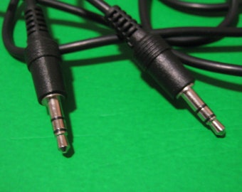 Câble d'extension audio-vidéo 1xJack 3,5 mm mâle vers 1xJack 3,5 mm mâle Cordon mâle 1,5 m