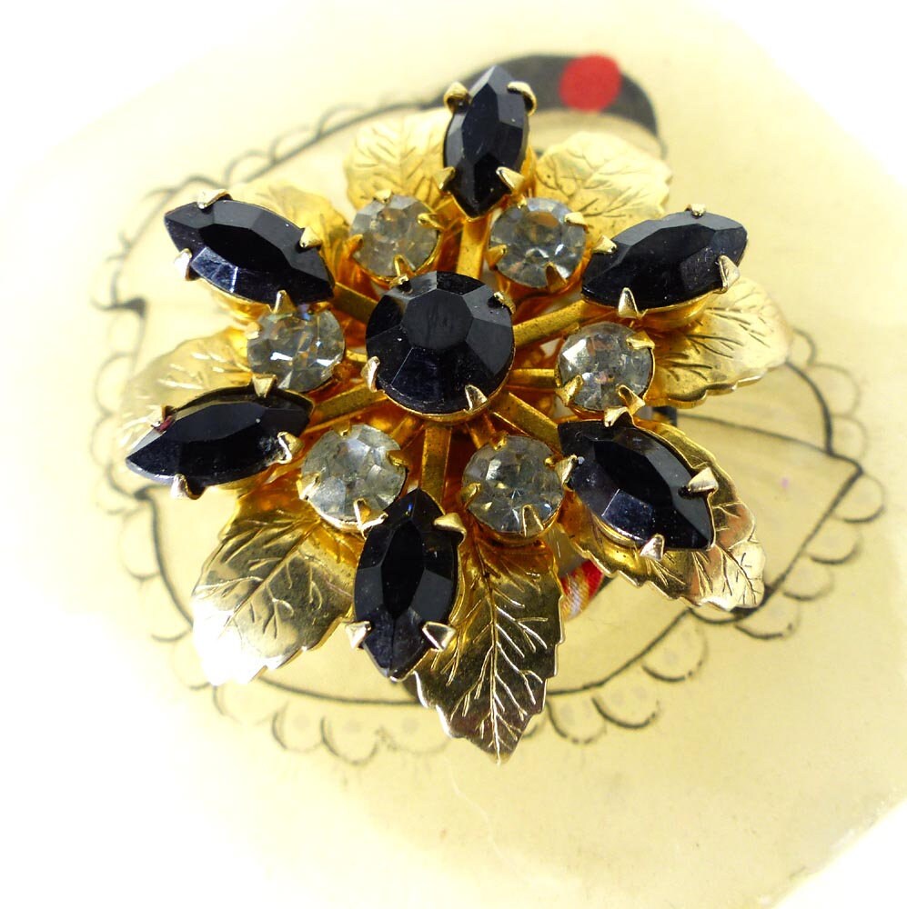 Beautiful Brooch Mag TAK™ Open Boom Design Black and Etsy