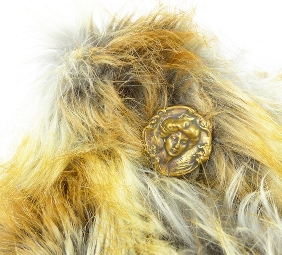 Super soft faux fur neck wrap, shawl, muffler. To… - image 2