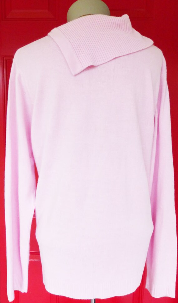 Baby pink super soft long sleeve pullover sweater… - image 5