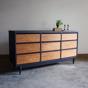 Black matte dresser top