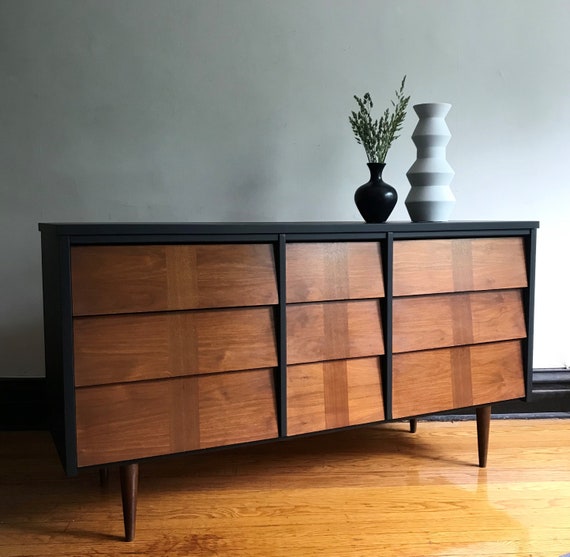 Sold Custom Refinishing Mid Century Modern Etsy