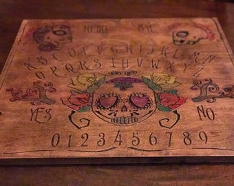 dio del los muertos - Sugar Skull - Ouija board talking spirit board