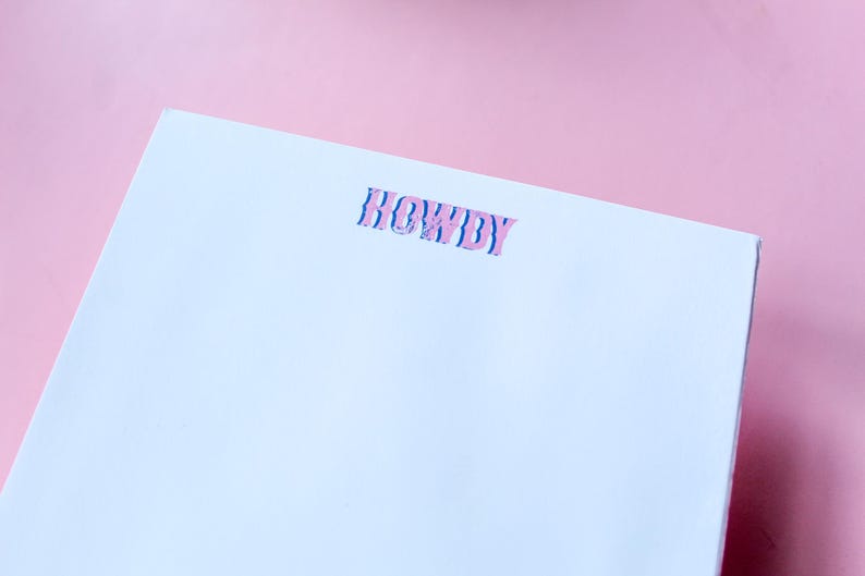Howdy Note Bad Howdy Notepad | 5