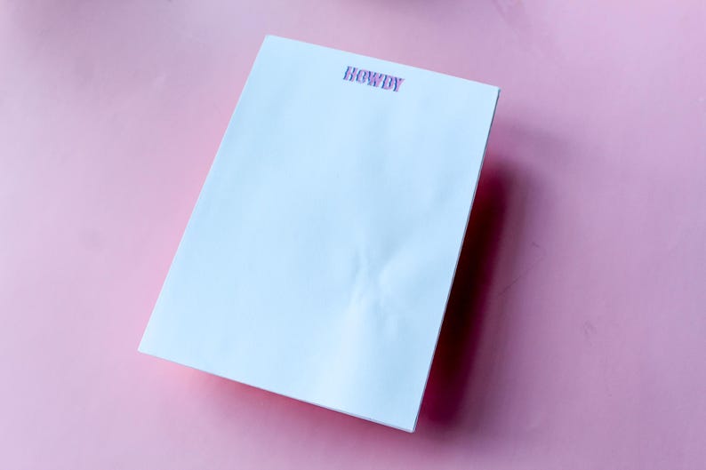 Howdy Note Bad Howdy Notepad | 5