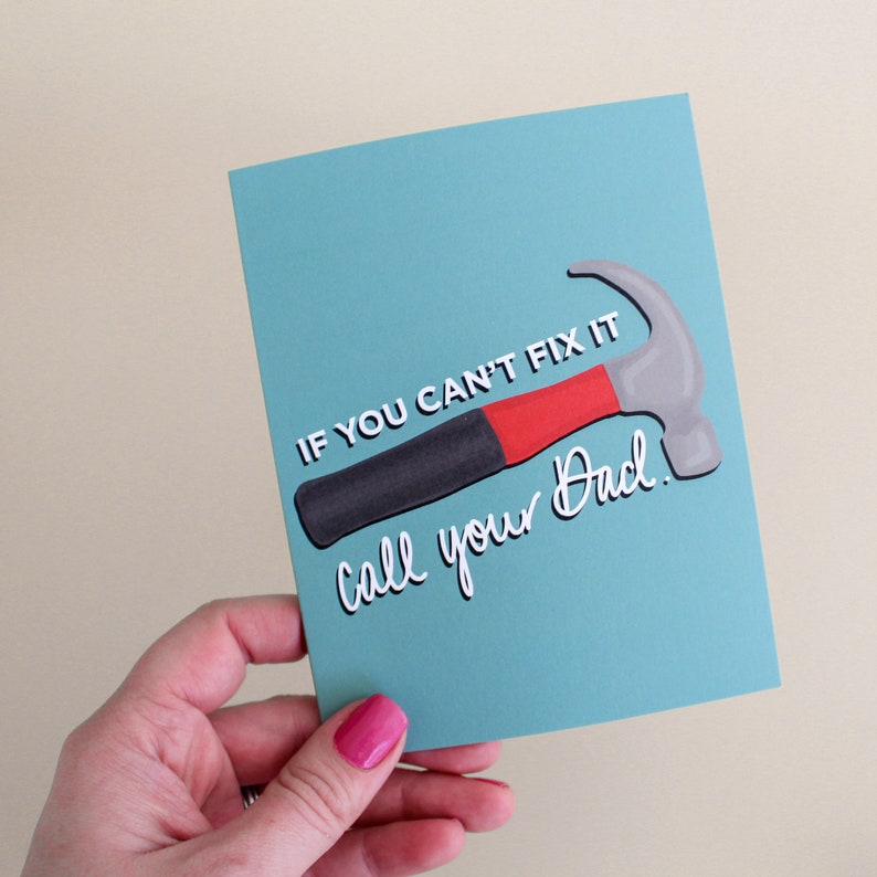 Handyman Humor Father's Day Greeting Card - 