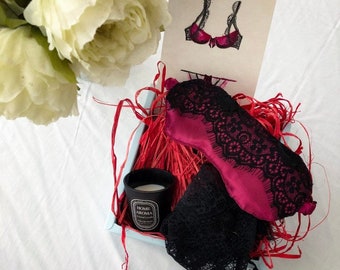 Lingerie gift box - handmade lingerie, valentine's gift, gift ideas