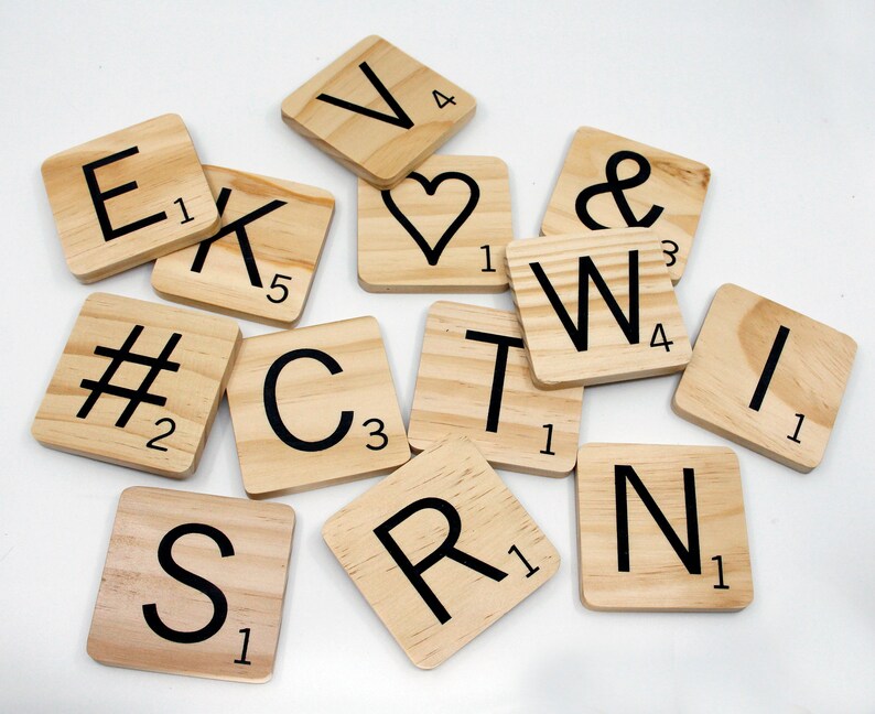 Scrabble Letter Tile 3.25in Etsy