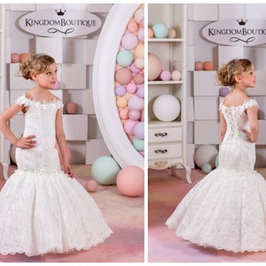 Junior bridesmaid mermaid dresses on sale