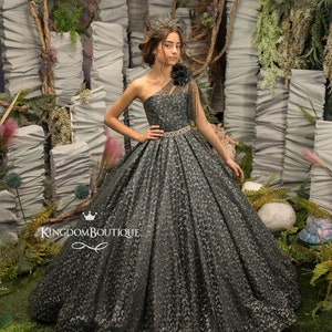 Tulle Glitter Flower Girl Dress main image 1