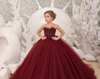 blue dress for baby girl Aline Velvet Sequin Tea Length Burgundy Prom Dress, Burgundy Homecoming Dress US 16 / Burgundy main image 0