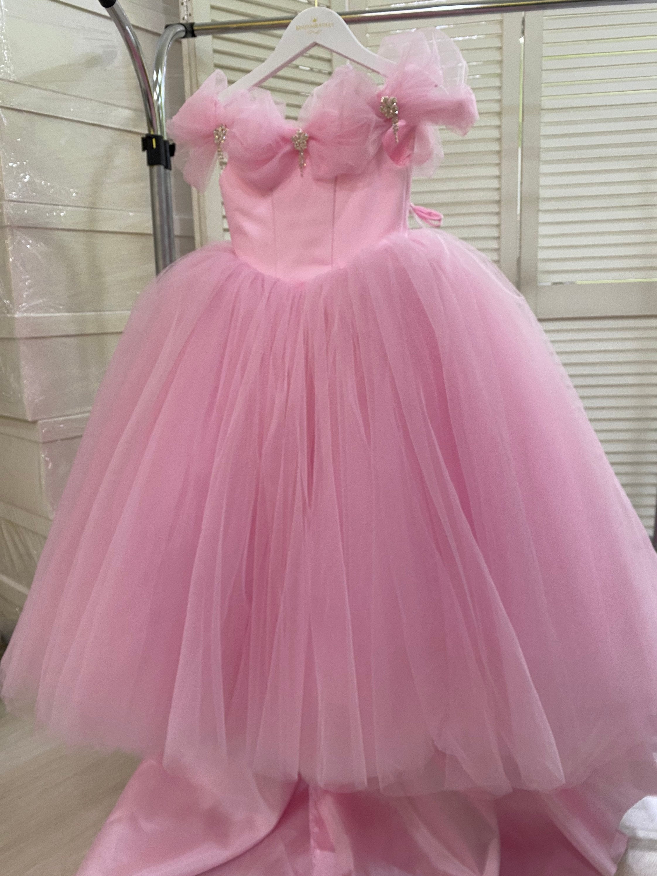 Beautiful Royal Blue Flower Girl Dress Birthday Wedding - Etsy