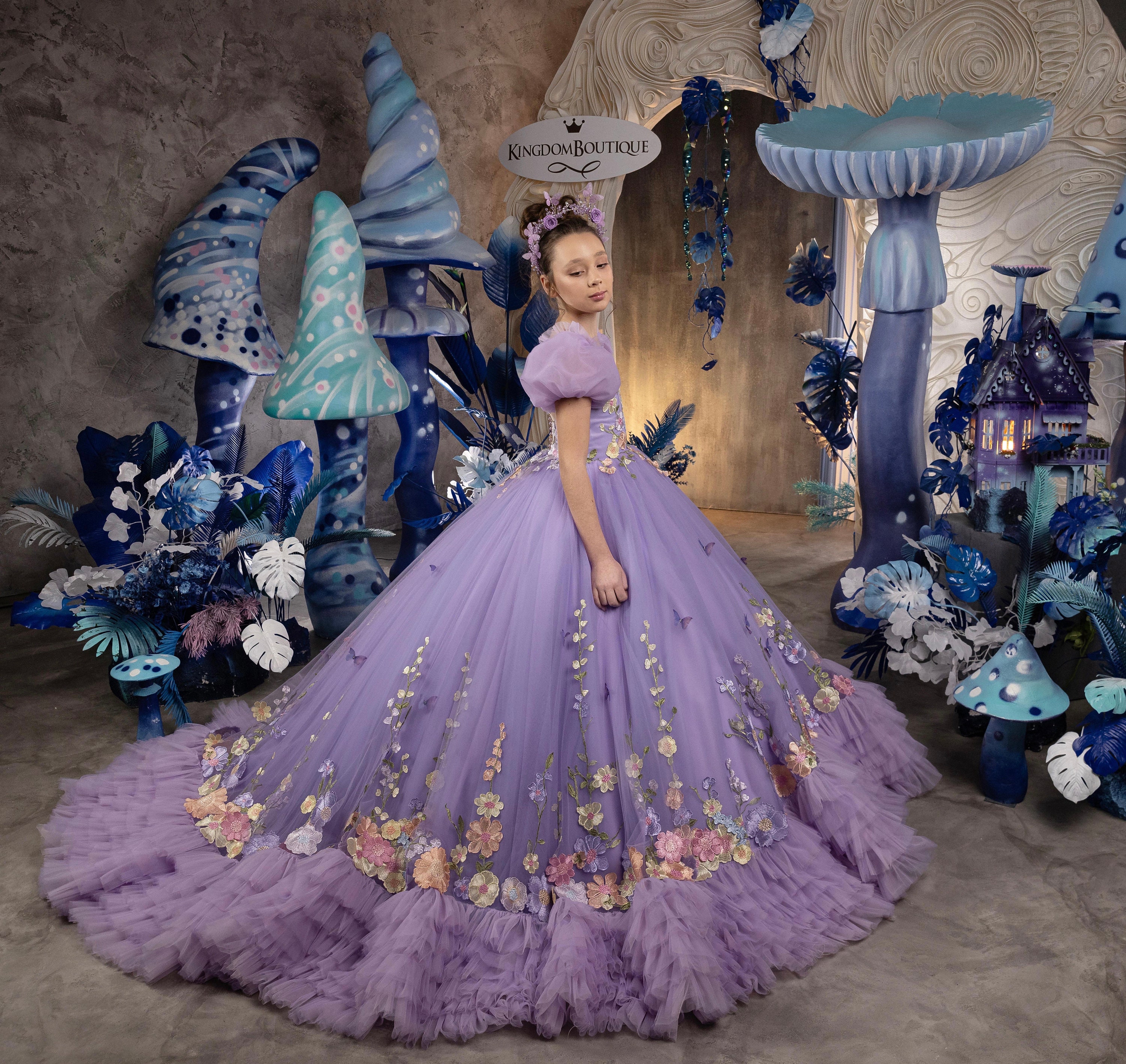 E-girl Vestito Da Ragazza Di Fiori, Abito Da Principessa, Per