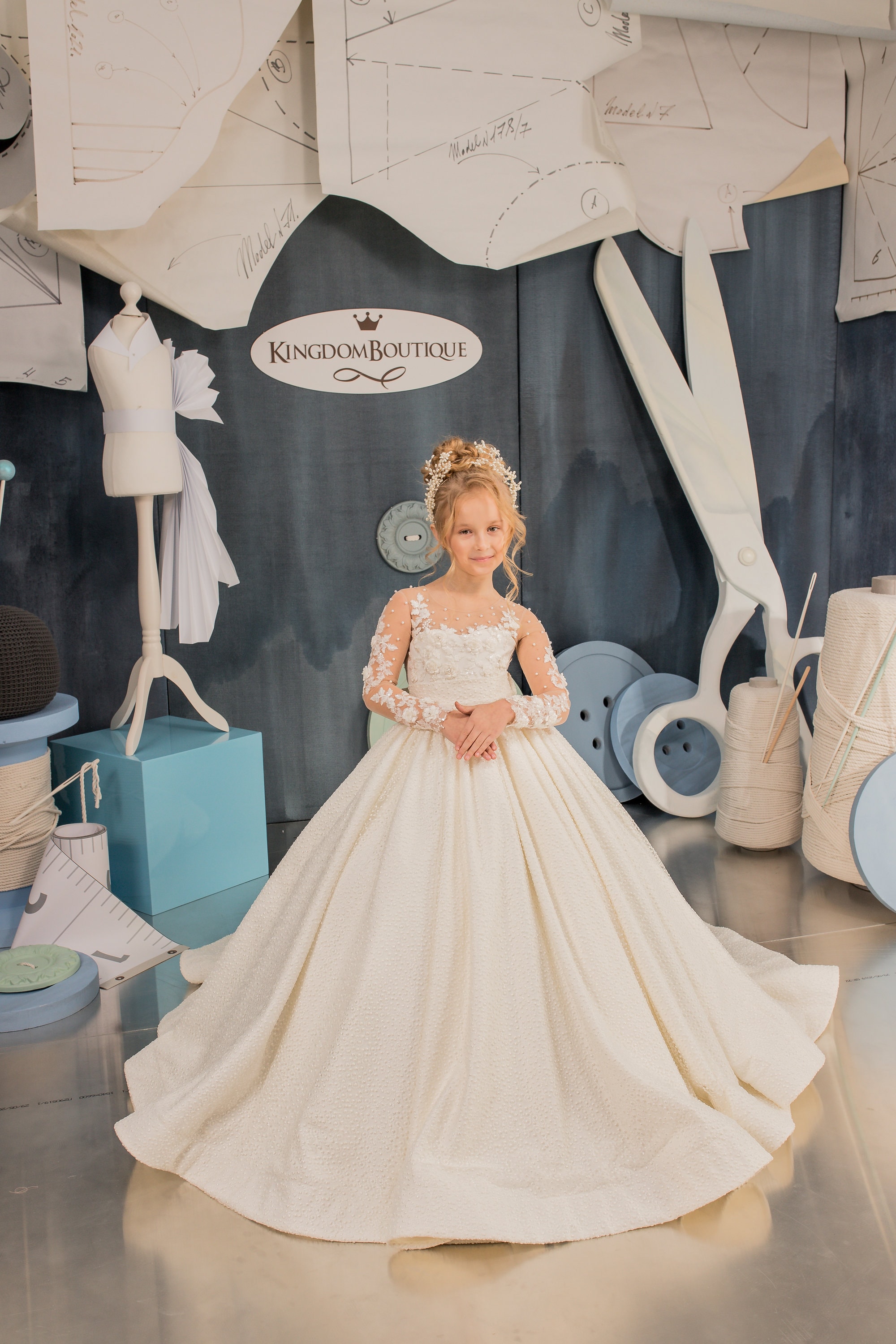 Champagne junior bridesmaid dress outlet