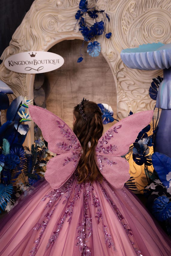 pink and purple tulle dress Purple Tulle Sequins Long Prom Dress, Beautiful Off the Shoulder Eveni