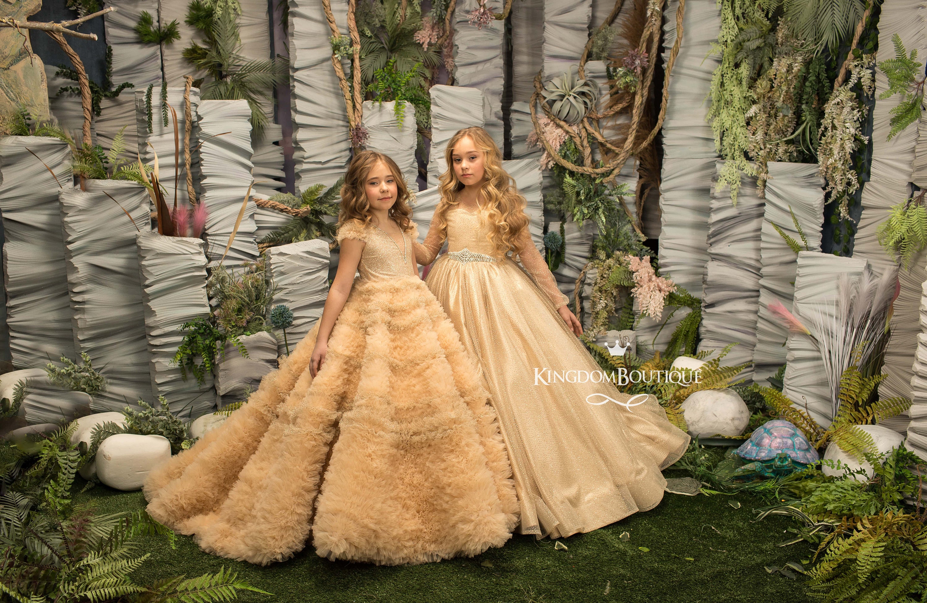 Robe D'été Longue En Tulle Pour Filles, Motif Floral, Pour Fête De Mariage, Spectacle, Princesse, Vêtements De Soirée