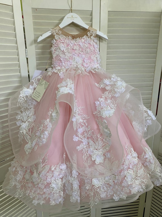 chinese dress ladies Romantic Flower Lace Long Sleeves Wedding Dress main image 0