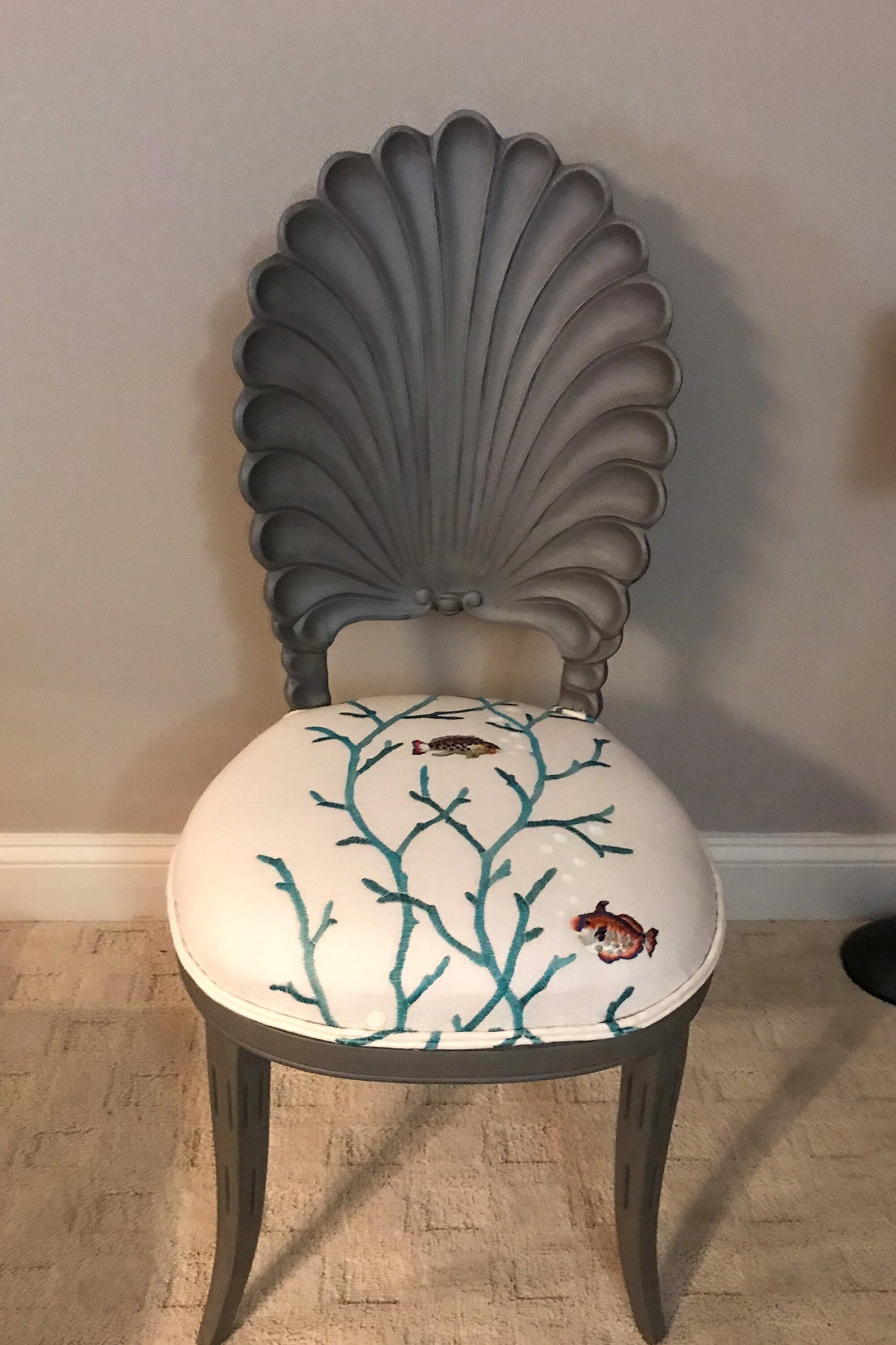 Where's Nemo? Custom Upholstered Chair