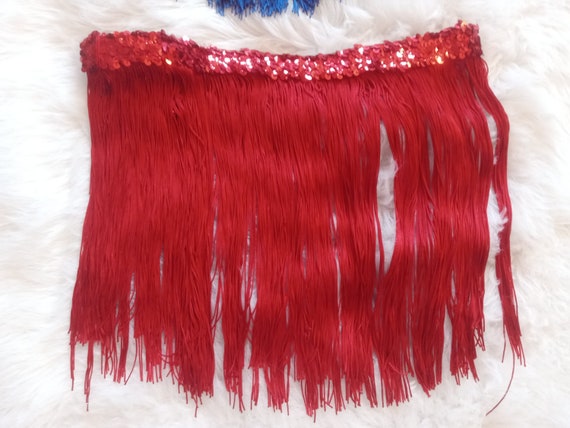 Handmade Red White & Blue Majorette Costume, Hall… - image 5