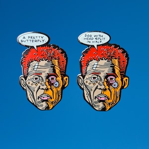 Rorschach Lapel Pin Watchmen