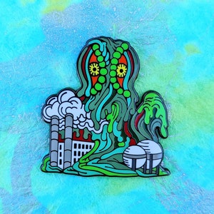 Distintivo de lapela Hedorah Smog Monster Kaiju