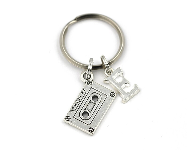 Cassette Tape Key Ring Personalized Awesome Mix Keychain Etsy
