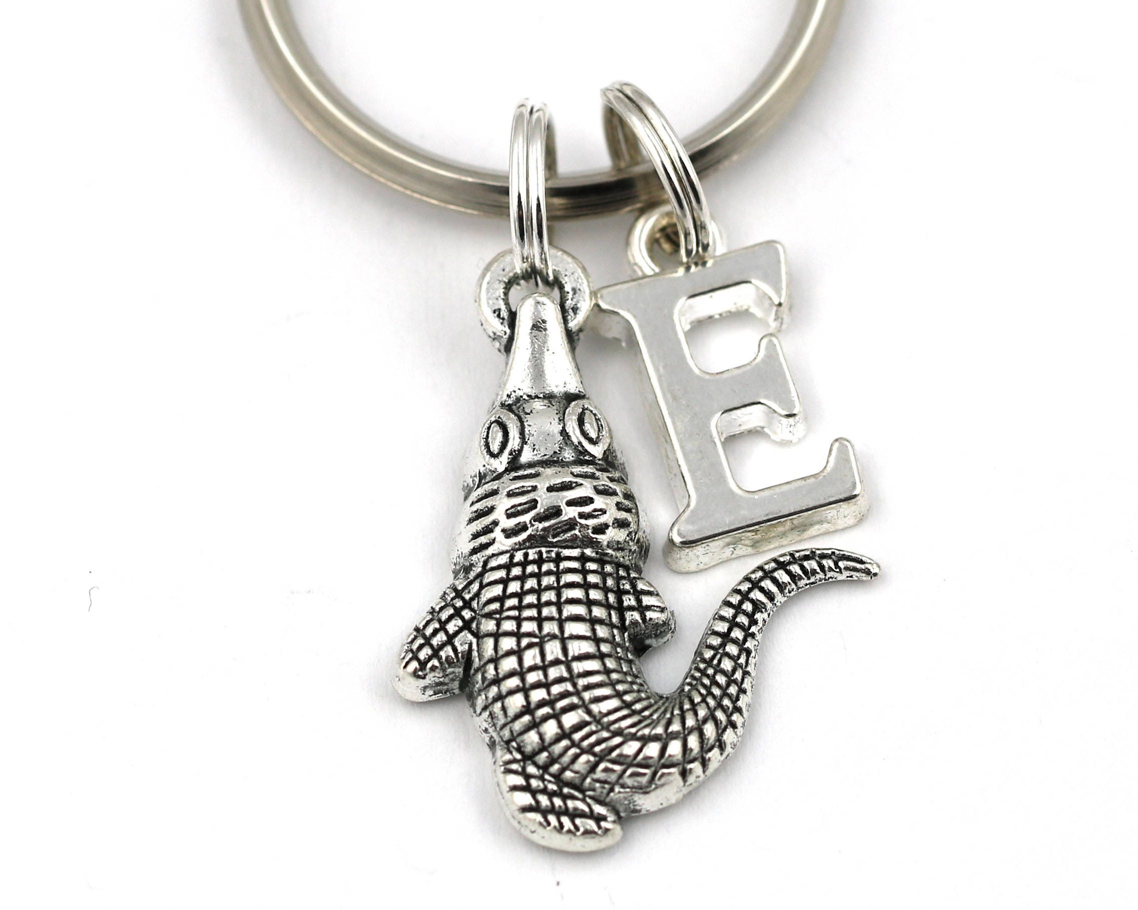 crocodile keyring