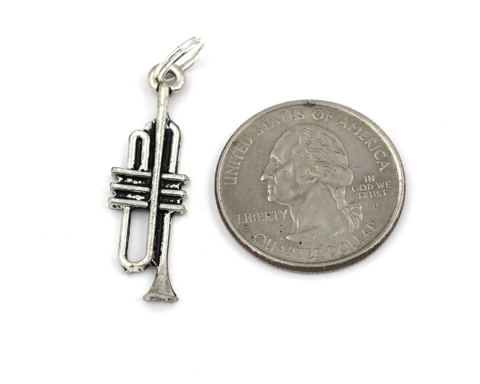 Trumpet Key Ring Personalized Trumpet Keychain Jazz Keyring Etsy