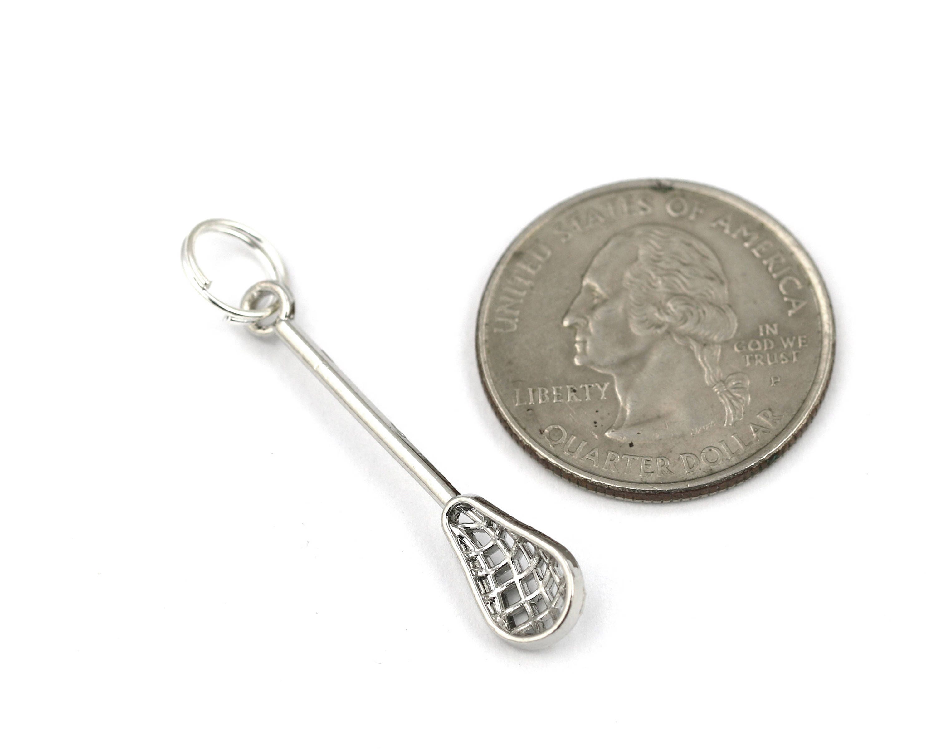 Lacrosse Key Ring Personalized Lacrosse Stick Keychain Etsy